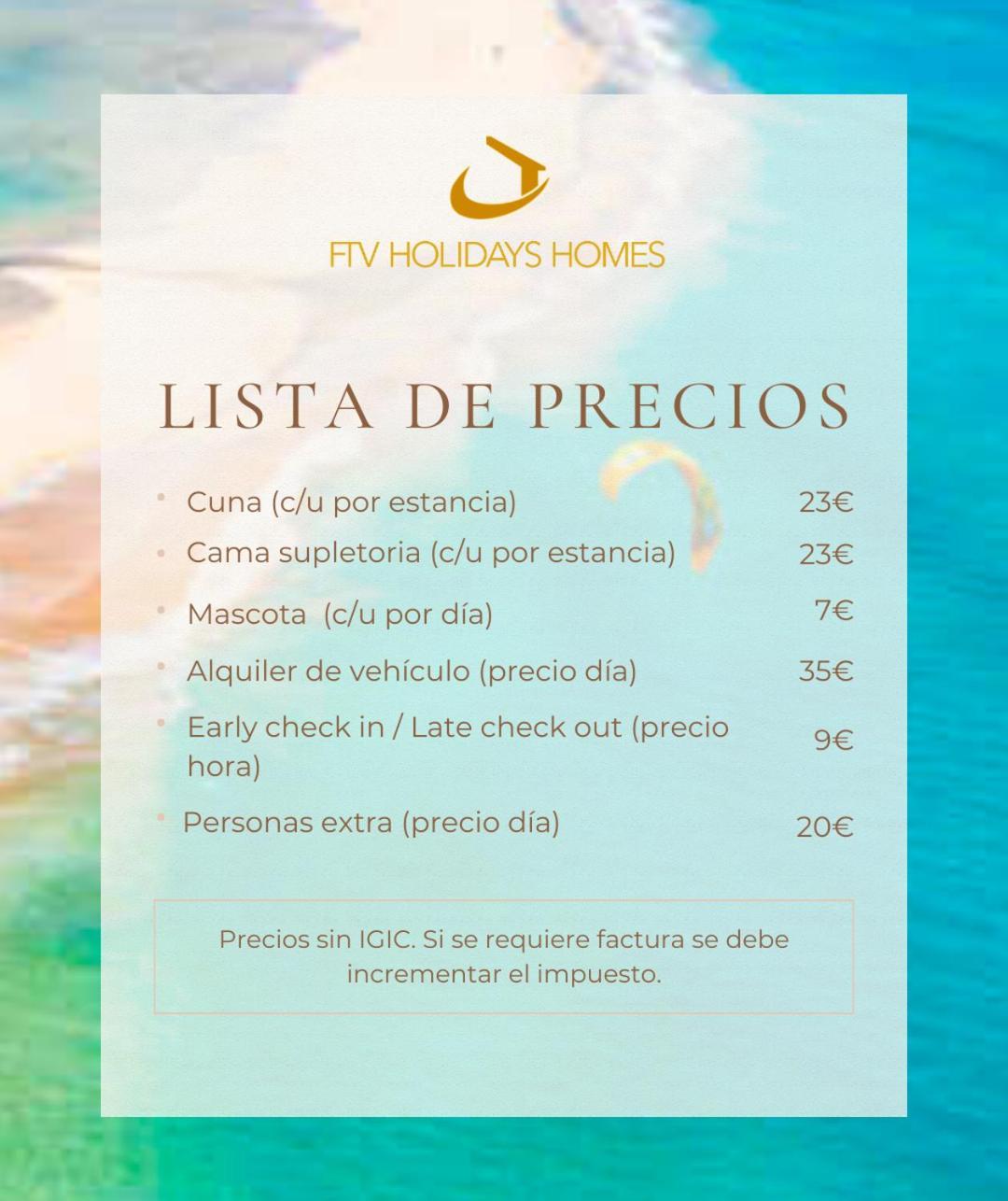Ftv Holidays Homes Corralejo Bagian luar foto